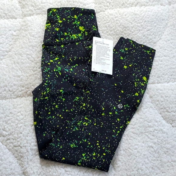 lululemon athletica Pants - Lululemon Base Pace High-rise Tight 25" Sparks Fly Multi